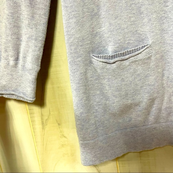 J. Jill Lavender Purple 100% Cotton Classic V Neck Cardigan XS - Picture 5 of 6